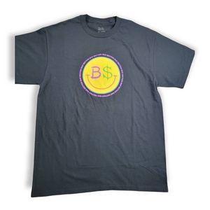 BS Bad Section Smiley Hoodie L